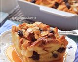 Foto langkah ke 4 dari resep Apple Bread Pudding with Caramel Sauce 👍👍👍.