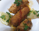 Foto del paso 3 de la receta: Pechuga de pollo enrollada rellena de arroz y espinacas