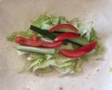Foto langkah ke 4 dari resep Beef Wrap Mozza.