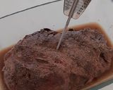 Rénszarvas pecsenye, hagymás gombával és tejszínes burgonyával recept fázis 3 fotója
