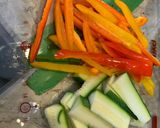 Hình bước làm 1 của món Salad Trái Bơ