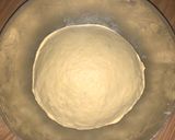 A picture of step 2 of Sourdough Challah.