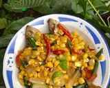 Foto langkah ke 4 dari resep Tumis Ikan Peda Jagung pete.