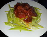 Foto del paso 2 de la receta: Fetuccini de zapallo italiano