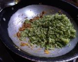 A picture of step 2 of Brocolli paratha.