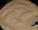 A picture of step 2 of Chana daal halwa.