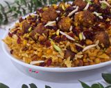 عکس مرحله 13 از دستور قیمه لاپلو با قلقلی مرغ 😋