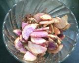 A picture of step 4 of Ratalu Fry.