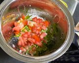 A picture of step 1 of Tomato omelette.