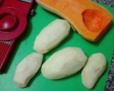 Foto del paso 2 de la receta: Milhojas de calabaza, papa y cebolla