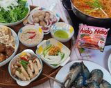Hình bước làm 4 của món Lẩu ghẹ hải sản chua ngọt