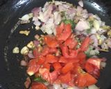 A picture of step 5 of Mushroom curry.