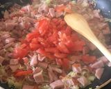 Háromsajtos sonkás baconos tészta recept fázis 3 fotója