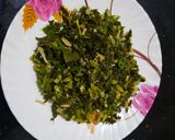 मूली के पत्तों का साग (mooli ke patto ka saag recipe in Hindi) रेसिपी चरण 5 फोटो