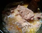 A picture of step 2 of Palak Qeema.
