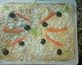 Foto del paso 4 de la receta: Pastel frío de surimi y gambas