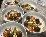 A picture of step 6 of Mini Meatballs w/ Mandarin Orange Garlic Tomatoes.