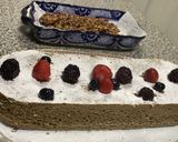 Foto del paso 7 de la receta: Panqué de matcha healthy con frutos rojos