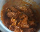 A picture of step 6 of Nagpuri special spicy saoji masala mutton.