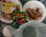 Gambar langkah 1 resipi Agar agar santan gula merah.