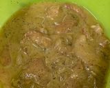 A picture of step 1 of Pineapple Chicken.