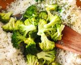 A picture of step 3 of Broccoli Pulao.