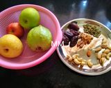 A picture of step 1 of Fruits And Nuts Salad.