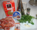 Foto del paso 1 de la receta: Pasta de lacitos con gambas y crema de azafrán
