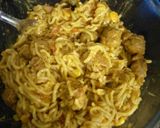 A picture of step 1 of Soya chunks maggi noodles.