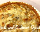 A picture of step 15 of Leek and Salmon Quiche.
