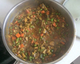 A picture of step 4 of Mushroom Veg Masala.