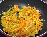 A picture of step 5 of Sikkimese Vegetable Vermicelli Thukpa.