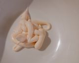 A picture of step 1 of Mayonnaise salsa vegetables dip.