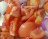 A picture of step 1 of Shahi paneer.