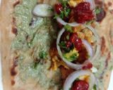 A picture of step 2 of Chicken egg paratha chatpaty spicy rolls vary tasty mouth water.