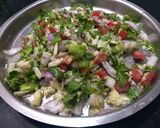 A picture of step 1 of Pizza puri.