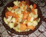 A picture of step 1 of Healthy fruit chat.