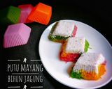 Foto langkah ke 7 dari resep Putu Mayang Bihun Jagung Rainbow (Versi Santan).