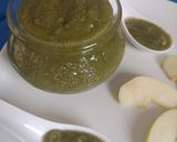A picture of step 3 of Apple coriander chutney.