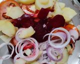 A picture of step 3 of Bombay Sandwich.