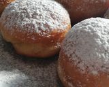 A picture of step 6 of Grandma's dougnuts.