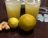 A picture of step 3 of Orange ginger drink🍋🍊.