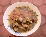 Foto del paso 6 de la receta: Verdolagas con Carne de Cerdo en Salsa Verde