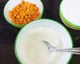 A picture of step 2 of Spicy Boondi Raita.