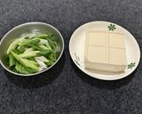 蒜香豆腐(簡單料理)的食譜步驟1照片