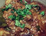 A picture of step 4 of Beef achar gosht.