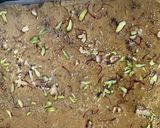 A picture of step 4 of Walnut barfi.