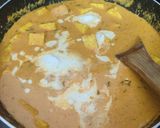 A picture of step 9 of Shahi paneer.