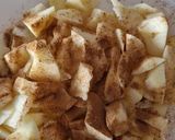Foto del paso 1 de la receta Tortitas de compota de manzana y avena con carne de membrillo