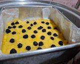 Foto langkah ke 6 dari resep Kue Pisang Kukus Blue Berry.